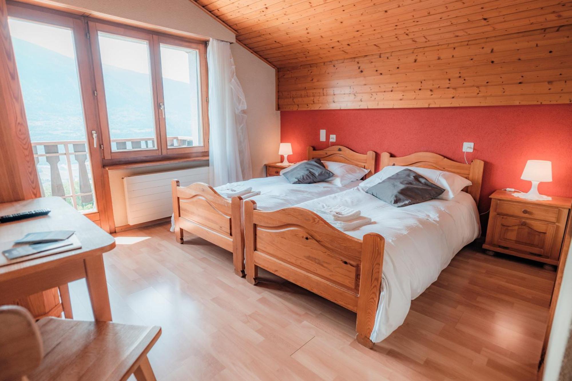 Relais Fleuri Hotel Chermignon-d'en Bas Buitenkant foto